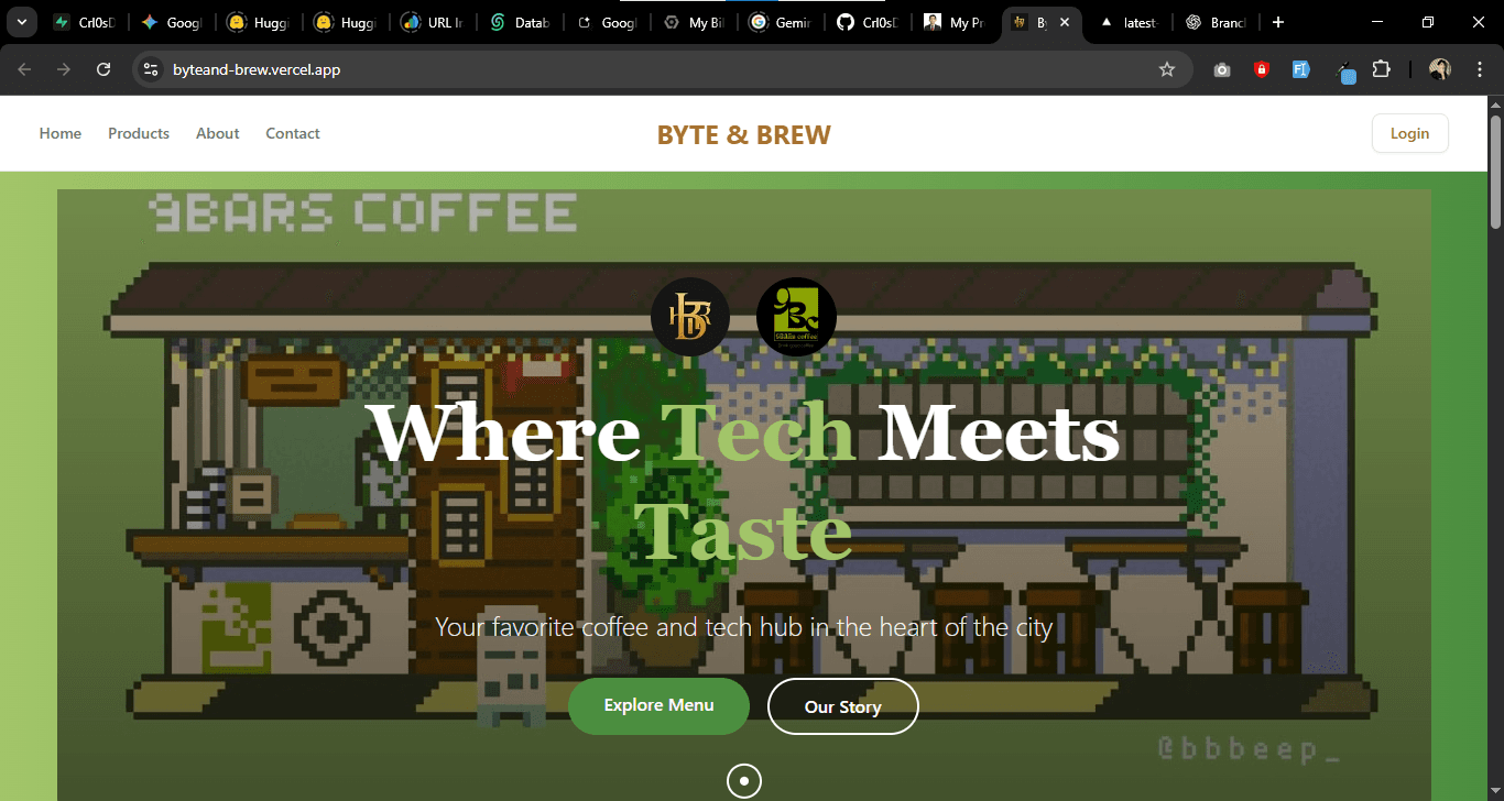 Byte & Brew – Loyalty System